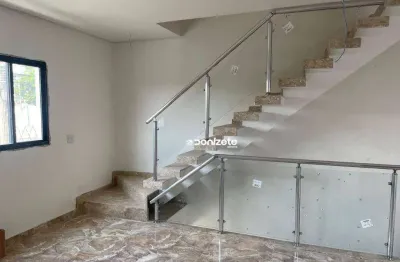 Sobrado com 2 dormitórios à venda, 128 m² por r$ 770.000,00 - vila pires - santo andré/sp