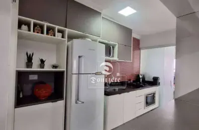 Apartamento com 2 dormitórios à venda, 60 m² por r$ 570.000,00 - campestre - santo andré/sp
