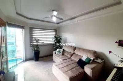 Cobertura com 3 dormitórios à venda, 83 m² por r$ 670.000,00 - vila eldízia - santo andré/sp