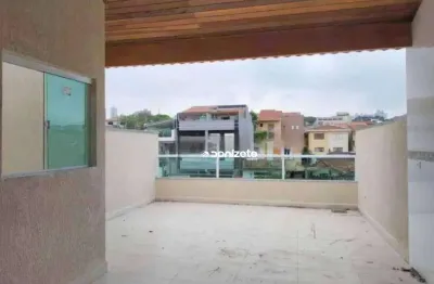 Cobertura à venda, 104 m² por r$ 480.000,00 - jardim progresso - santo andré/sp