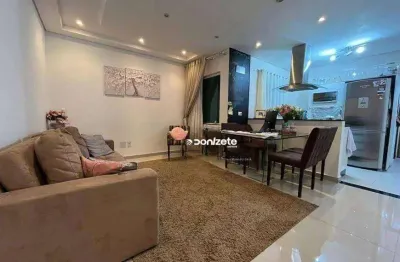 Apartamento com 3 dormitórios à venda, 87 m² por r$ 540.000,00 - parque das nações - santo andré/sp