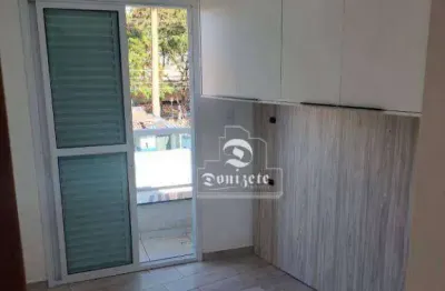 Apartamento com 2 dormitórios para alugar, 60 m² por r$ 2.426,00 - vila américa - santo andré/sp