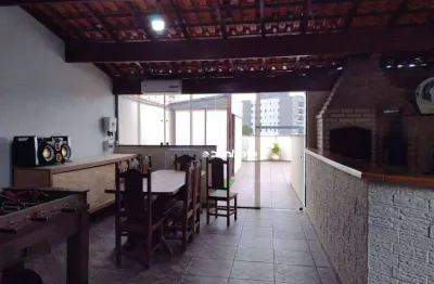 Cobertura com 3 dormitórios à venda, 243 m² por r$ 700.000,00 - vila guiomar - santo andré/sp