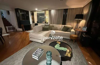 Apartamento com 3 dormitórios à venda, 181 m² por r$ 1.600.000,00 - jardim - santo andré/sp