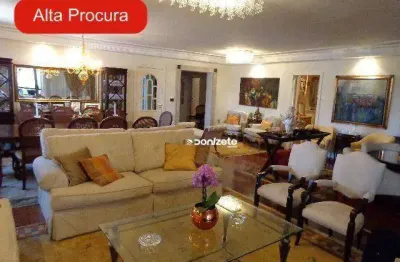 Apartamento com 5 dormitórios, 370 m² - venda por r$ 2.145.000,00 ou aluguel por r$ 8.300,00/mês - vila boa vista - santo andré/sp