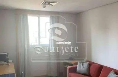 Flat com 1 dormitório à venda, 45 m² por r$ 340.000,00 - vila bastos - santo andré/sp