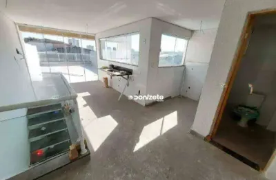 Cobertura com 3 dormitórios à venda, 140 m² por r$ 589.999,91 - vila pires - santo andré/sp
