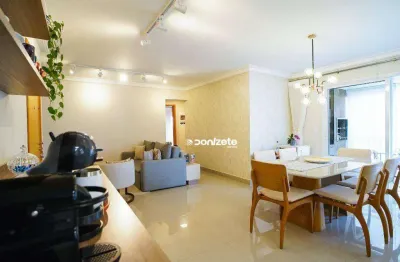 Apartamento com 3 dormitórios à venda, 118 m² por r$ 1.199.000,00 - vila valparaíso - santo andré/sp