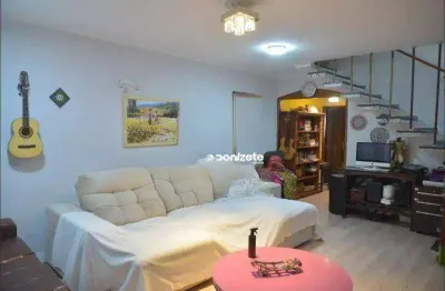 Sobrado com 3 dormitórios à venda, 180 m² por r$ 680.000,00 - campestre - santo andré/sp