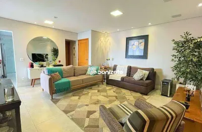 Apartamento com 3 dormitórios à venda, 126 m² por r$ 1.431.000,00 - vila scarpelli - santo andré/sp