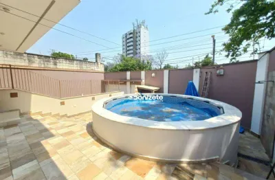 Sobrado com 4 dormitórios, 399 m² - venda por r$ 3.500.000,00 ou aluguel por r$ 10.100,01/mês - campestre - santo andré/sp