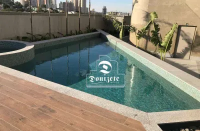 Apartamento com 2 dormitórios para alugar, 84 m² por r$ 6.244,96/mês - jardim - santo andré/sp