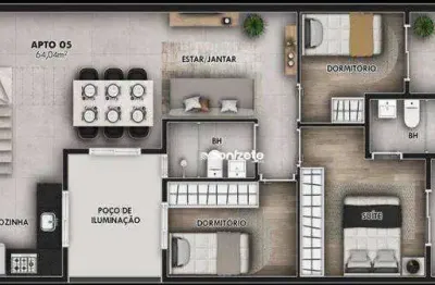 Cobertura com 3 dormitórios à venda, 121 m² por r$ 849.999,99 - jardim bela vista - santo andré/sp
