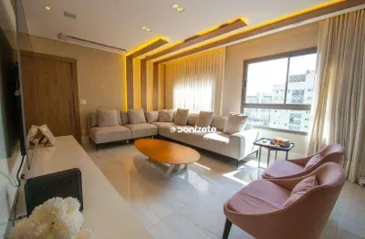 Apartamento com 3 dormitórios à venda, 153 m² por r$ 2.300.000,00 - jardim - santo andré/sp