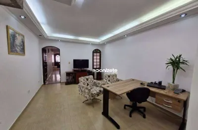 Sobrado com 4 dormitórios à venda, 338 m² por r$ 1.400.000,00 - campestre - santo andré/sp