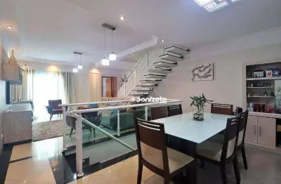 Sobrado com 3 dormitórios à venda, 205 m² por r$ 919.999,90 - vila camilópolis - santo andré/sp