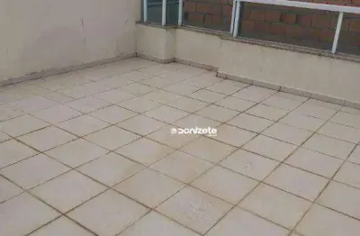 Cobertura com 2 dormitórios à venda, 76 m² por r$ 350.000,00 - parque erasmo assunção - santo andré/sp