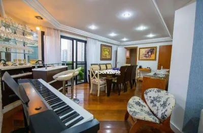 Apartamento com 3 dormitórios à venda, 160 m² por r$ 870.000,00 - vila bastos - santo andré/sp