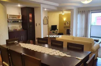 Apartamento com 3 dormitórios à venda, 192 m² por r$ 899.000,00 - vila bastos - santo andré/sp