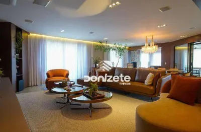 Apartamento com 4 dormitórios à venda, 327 m² por r$ 5.100.000,00 - campestre - santo andré/sp