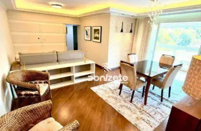 Apartamento com 3 dormitórios para alugar, 125 m² por r$ 7.966,67/mês - jardim - santo andré/sp