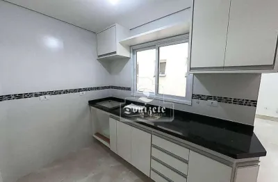 Cobertura com 2 dormitórios para alugar, 98 m² por r$ 3.500,00/mês - vila pires - santo andré/sp