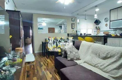 Cobertura com 3 dormitórios à venda, 160 m² por r$ 880.000,00 - vila valparaíso - santo andré/sp