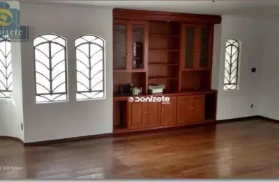 Casa para alugar, 317 m² por r$ 12.575,41/mês - jardim bela vista - santo andré/sp