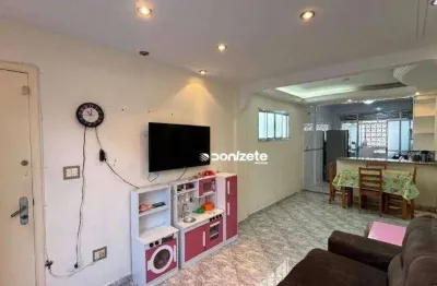 Apartamento com 2 dormitórios à venda, 73 m² por r$ 360.000,00 - centro - santo andré/sp