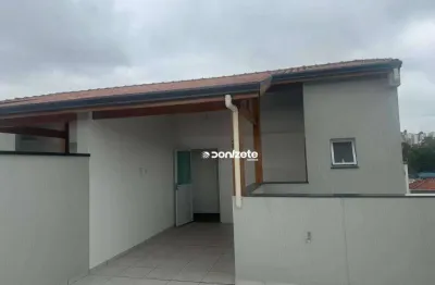 Cobertura com 2 dormitórios à venda, 41 m² por r$ 420.000,00 - vila scarpelli - santo andré/sp