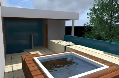 Cobertura à venda, 88 m² por r$ 630.000,00 - paraíso - santo andré/sp