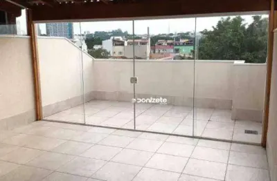 Cobertura com 2 dormitórios à venda, 94 m² por r$ 476.000,00 - vila floresta - santo andré/sp
