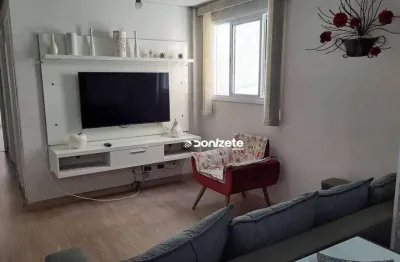 Apartamento com 2 dormitórios à venda, 62 m² por r$ 370.000,00 - vila humaitá - santo andré/sp