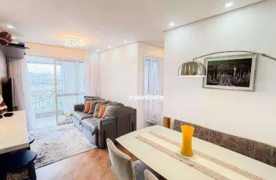 Apartamento com 2 dormitórios à venda, 57 m² por r$ 599.900,00 - vila homero thon - santo andré/sp