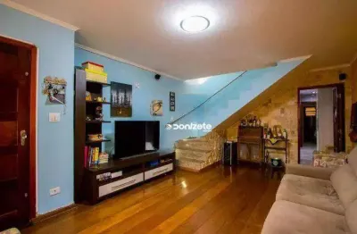 Sobrado com 3 dormitórios à venda, 203 m² por r$ 849.000,00 - vila floresta - santo andré/sp