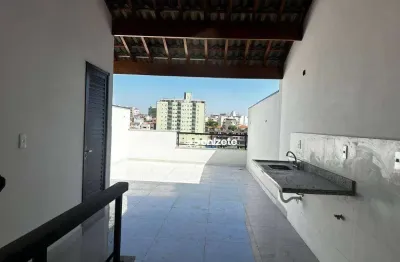 Cobertura com 2 dormitórios à venda, 100 m² por r$ 608.830,00 - campestre - santo andré/sp