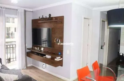 Apartamento com 2 dormitórios à venda, 53 m² por r$ 460.000,00 - campestre - santo andré/sp