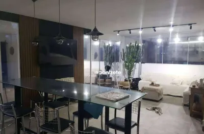 Cobertura com 3 dormitórios à venda, 180 m² por r$ 850.000,00 - vila guiomar - santo andré/sp