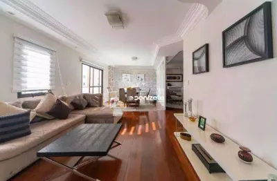 Apartamento com 3 dormitórios à venda, 143 m² por r$ 980.000,00 - vila bastos - santo andré/sp