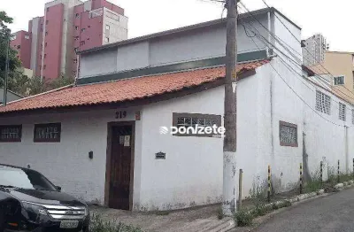 Sobrado com 3 dormitórios, 286 m² - venda por r$ 1.600.000,00 ou aluguel por r$ 11.796,22/mês - jardim - santo andré/sp