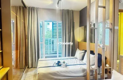 Apartamento à venda, 29 m² por r$ 356.999,00 - jardim - santo andré/sp