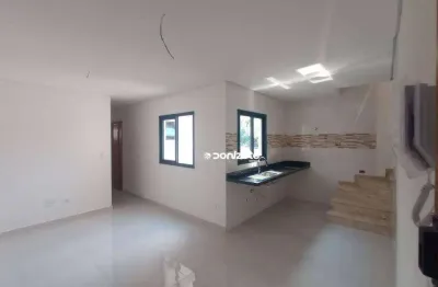 Cobertura com 2 dormitórios à venda, 130 m² por r$ 580.000,00 - vila guiomar - santo andré/sp
