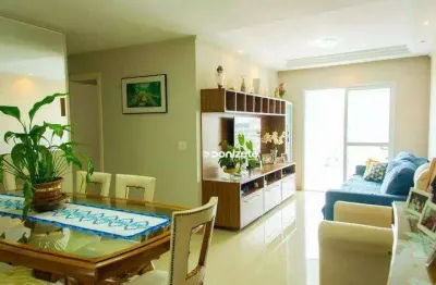 Apartamento à venda, 85 m² por r$ 745.000,00 - vila valparaíso - santo andré/sp