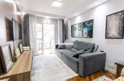 Apartamento com 3 dormitórios à venda, 100 m² por r$ 1.045.000,00 - campestre - santo andré/sp