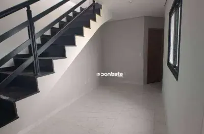 Cobertura com 2 dormitórios à venda, 55 m² por r$ 399.000,00 - casa branca - santo andré/sp