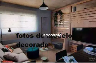 Apartamento com 1 dormitório à venda, 35 m² por r$ 369.500,00 - jardim jamaica - santo andré/sp