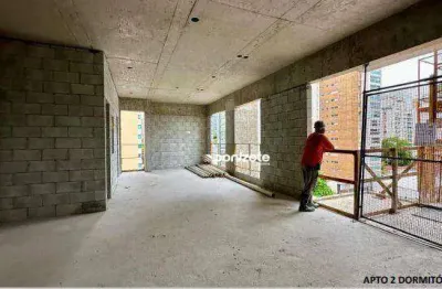 Apartamento com 2 dormitórios à venda, 71 m² por r$ 1.080.000,00 - jardim - santo andré/sp