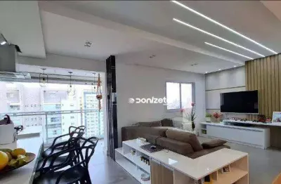 Apartamento com 2 dormitórios à venda, 91 m² por r$ 1.200.000,00 - jardim - santo andré/sp
