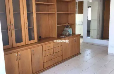 Apartamento com 1 dormitório para alugar, 50 m² por r$ 3.010,00/mês - jardim - santo andré/sp