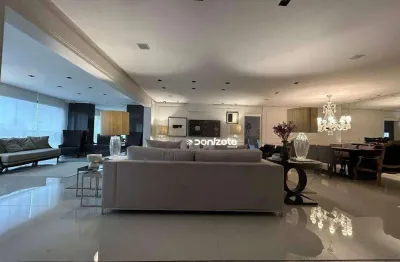 Apartamento com 4 dormitórios para alugar, 236 m² por r$ 16.516,51/mês - jardim bela vista - santo andré/sp